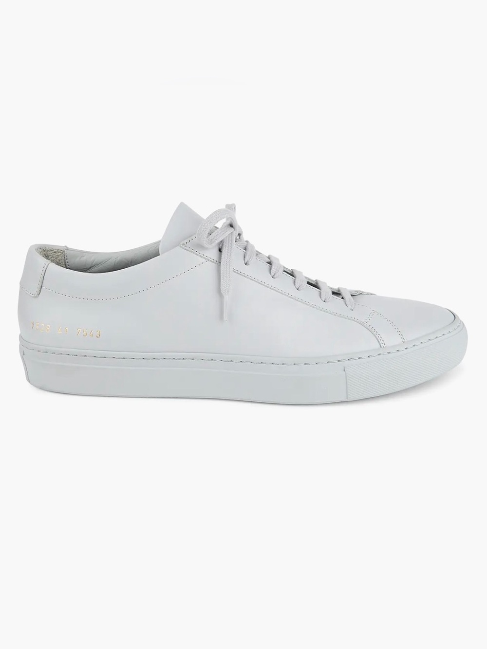 Common Projects Men's Original Achilles Leather Low-Top Sneakers Size Ten White